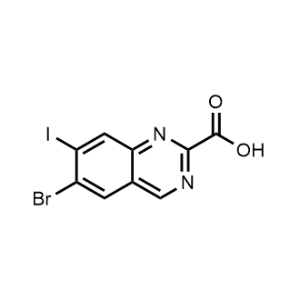 6-Bromo-7-iodoquinazoline-2-carboxylic acid|CS-1171880