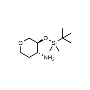 (3S,4R)-3-((tert-Butyldimethylsilyl)oxy)tetrahydro-2H-pyran-4-amine|CS-1171944