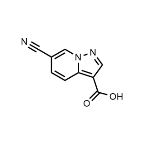 6-Cyanopyrazolo[1,5-a]pyridine-3-carboxylic acid|CS-1172450