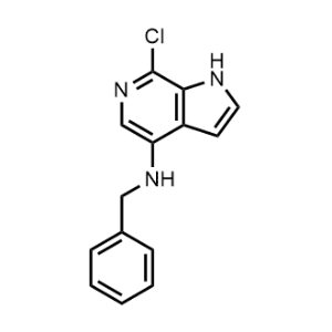 N-Benzyl-7-chloro-1H-pyrrolo[2,3-c]pyridin-4-amine|CS-1172521