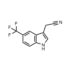 2-(5-(Trifluoromethyl)-1H-indol-3-yl)acetonitrile|CS-1172576
