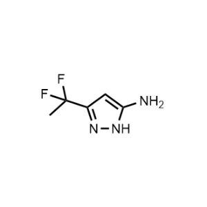 3-(1,1-Difluoroethyl)-1H-pyrazol-5-amine|CS-1172759