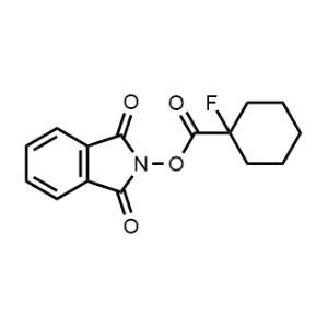 1,3-Dioxoisoindolin-2-yl 1-fluorocyclohexane-1-carboxylate|CS-1173193