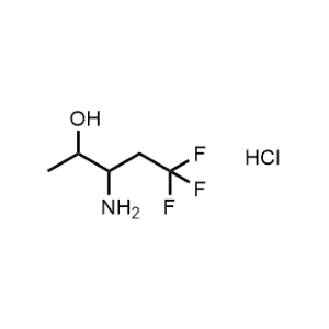 3-Amino-5,5,5-trifluoropentan-2-ol hydrochloride|CS-1173238