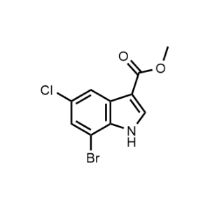Methyl 7-bromo-5-chloro-1H-indole-3-carboxylate|CS-1173304