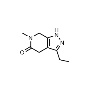 3-Ethyl-6-methyl-1,4,6,7-tetrahydro-5H-pyrazolo[3,4-c]pyridin-5-one|CS-1173305