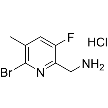 (6-Bromo-3-fluoro-5-methylpyridin-2-yl)methanamine hydrochloride|CS-1173354
