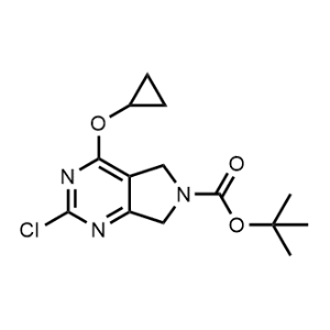 tert-Butyl 2-chloro-4-cyclopropoxy-5,7-dihydro-6H-pyrrolo[3,4-d]pyrimidine-6-carboxylate|CS-1173372