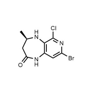 (R)-8-Bromo-6-chloro-4-methyl-1,3,4,5-tetrahydro-2H-pyrido[3,4-b][1,4]diazepin-2-one|CS-1173383
