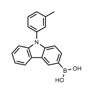 [9-(3-Methylphenyl)-9H-carbazol-3-yl]boronic acid|CS-1173484
