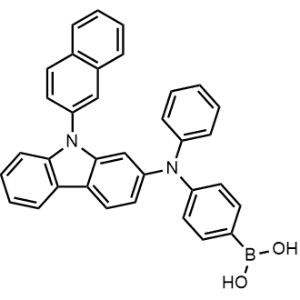 (4-((9-(naphthalen-2-yl)-9H-carbazol-2-yl)(phenyl)amino)phenyl)boronic acid|CS-1173622