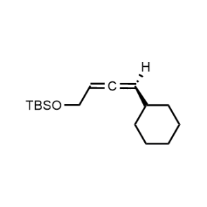 (R)-tert-butyl((4-cyclohexylbuta-2,3-dien-1-yl)oxy)dimethylsilane|CS-1173661