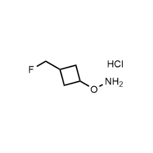O-(3-(Fluoromethyl)cyclobutyl)hydroxylamine hydrochloride|CS-1174095