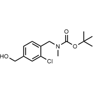 tert-Butyl (2-chloro-4-(hydroxymethyl)benzyl)(methyl)carbamate|CS-1174149