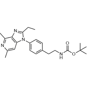 tert-Butyl 4-(2-ethyl-4,6-dimethyl-1H-imidazo[4,5-c]pyridin-1-yl)phenethylcarbamate|CS-1174323