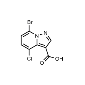 7-Bromo-4-chloropyrazolo[1,5-a]pyridine-3-carboxylic acid|CS-1174394