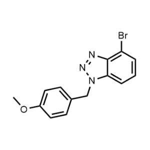 4-Bromo-1-(4-methoxybenzyl)-1H-benzo[d][1,2,3]triazole|CS-1174410