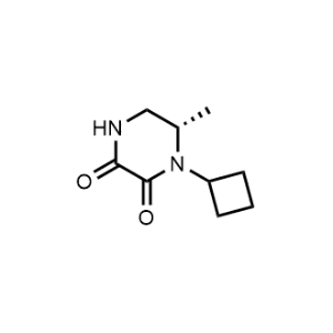 (S)-1-Cyclobutyl-6-methylpiperazine-2,3-dione|CS-1174483