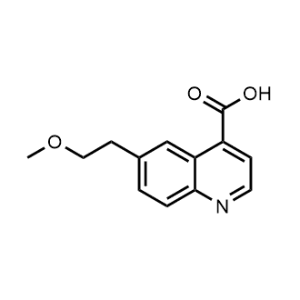 6-(2-Methoxyethyl)quinoline-4-carboxylic acid|CS-1174823