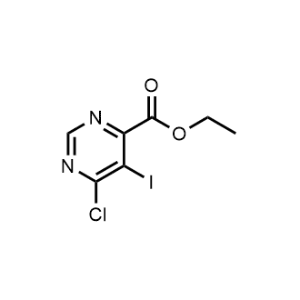 Ethyl 6-chloro-5-iodopyrimidine-4-carboxylate|CS-1175082