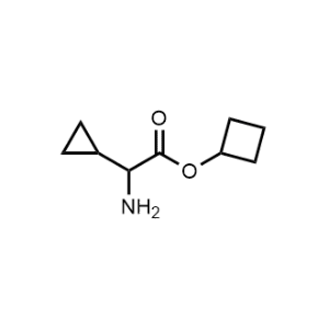 Cyclobutyl 2-amino-2-cyclopropylacetate|CS-1175529