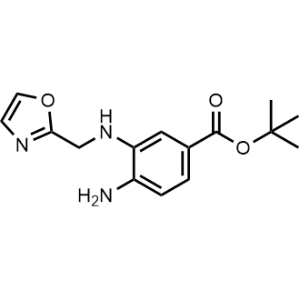 tert-Butyl 4-amino-3-((oxazol-2-ylmethyl)amino)benzoate|CS-1175544