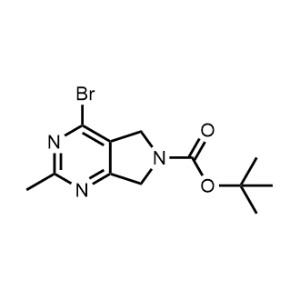 tert-Butyl 4-bromo-2-methyl-5,7-dihydro-6H-pyrrolo[3,4-d]pyrimidine-6-carboxylate|CS-1175604