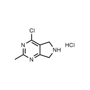 4-Chloro-2-methyl-6,7-dihydro-5H-pyrrolo[3,4-d]pyrimidine hydrochloride|CS-1175613