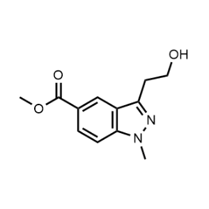 Methyl 3-(2-hydroxyethyl)-1-methyl-1H-indazole-5-carboxylate|CS-1175700