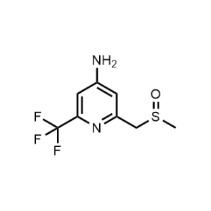 2-((Methylsulfinyl)methyl)-6-(trifluoromethyl)pyridin-4-amine|CS-1175973