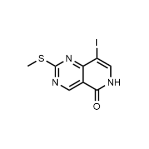 8-Iodo-2-(methylthio)pyrido[4,3-d]pyrimidin-5(6H)-one|CS-1176282