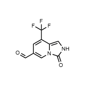 3-Oxo-8-(trifluoromethyl)-2,3-dihydroimidazo[1,5-a]pyridine-6-carbaldehyde|CS-1176718