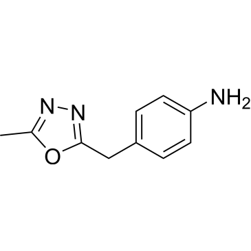 4-((5-Methyl-1,3,4-oxadiazol-2-yl)methyl)aniline|CS-1176725