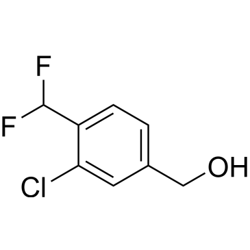 (3-Chloro-4-(difluoromethyl)phenyl)methanol|CS-1176773
