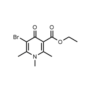 Ethyl 5-bromo-1,2,6-trimethyl-4-oxo-1,4-dihydropyridine-3-carboxylate|CS-1176789