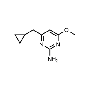 4-(Cyclopropylmethyl)-6-methoxypyrimidin-2-amine|CS-1177138