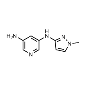 N3-(1-Methyl-1H-pyrazol-3-yl)pyridine-3,5-diamine(95%)|CS-1177449
