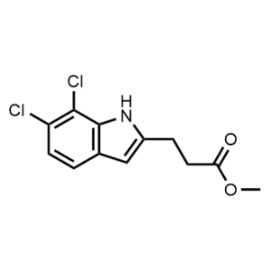Methyl 3-(6,7-dichloro-1H-indol-2-yl)propanoate(97%)|CS-1177484