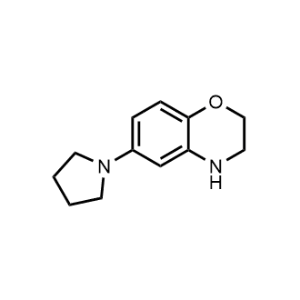 6-(Pyrrolidin-1-yl)-3,4-dihydro-2H-benzo[b][1,4]oxazine(95%)|CS-1177514