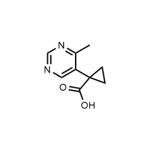 1-(4-Methylpyrimidin-5-yl)cyclopropane-1-carboxylic acid|CS-1177573