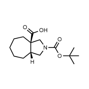 (3aR,8aR)-2-(tert-Butoxycarbonyl)decahydrocyclohepta[c]pyrrole-3a-carboxylic acid|CS-1177630