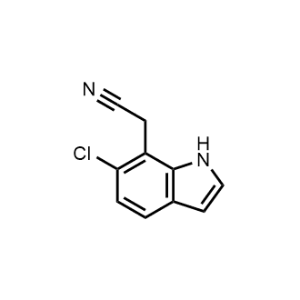 2-(6-Chloro-1H-indol-7-yl)acetonitrile|CS-1177650