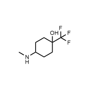 4-(Methylamino)-1-(trifluoromethyl)cyclohexan-1-ol|CS-1177665