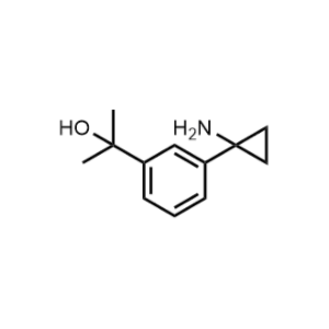 2-(3-(1-Aminocyclopropyl)phenyl)propan-2-ol|CS-1178292