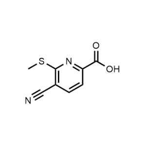 5-Cyano-6-(methylthio)picolinic acid|CS-1178554