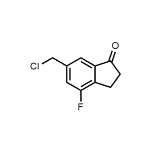 6-(Chloromethyl)-4-fluoro-2,3-dihydro-1H-inden-1-one|CS-1178702