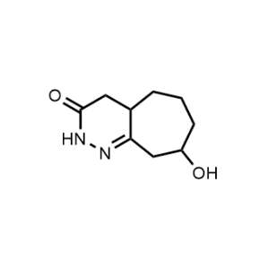 8-Hydroxy-2,4,4a,5,6,7,8,9-octahydro-3H-cyclohepta[c]pyridazin-3-one|CS-1178711