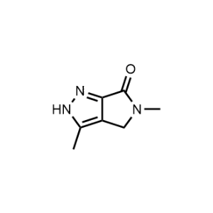 3,5-Dimethyl-4,5-dihydropyrrolo[3,4-c]pyrazol-6(2H)-one|CS-1178941