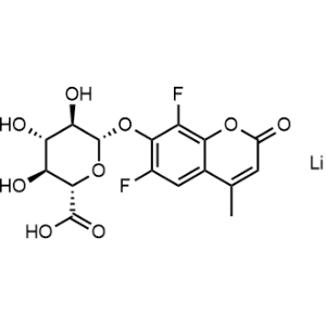 (2S,3S,4S,5R,6S)-6-((6,8-Difluoro-4-methyl-2-oxo-2H-chromen-7-yl)oxy)-3,4,5-trihydroxytetrahydro-2H-pyran-2-carboxylic acid, lithium salt|CS-1179115