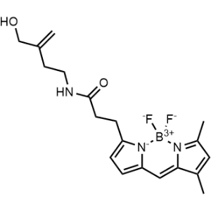 3-(5,5-Difluoro-7,9-dimethyl-5H-5lambda4,6lambda4-dipyrrolo[1,2-c:2',1'-f][1,3,2]diazaborinin-3-yl)-N-(3-(hydroxymethyl)but-3-en-1-yl)propanamide|CS-1179123